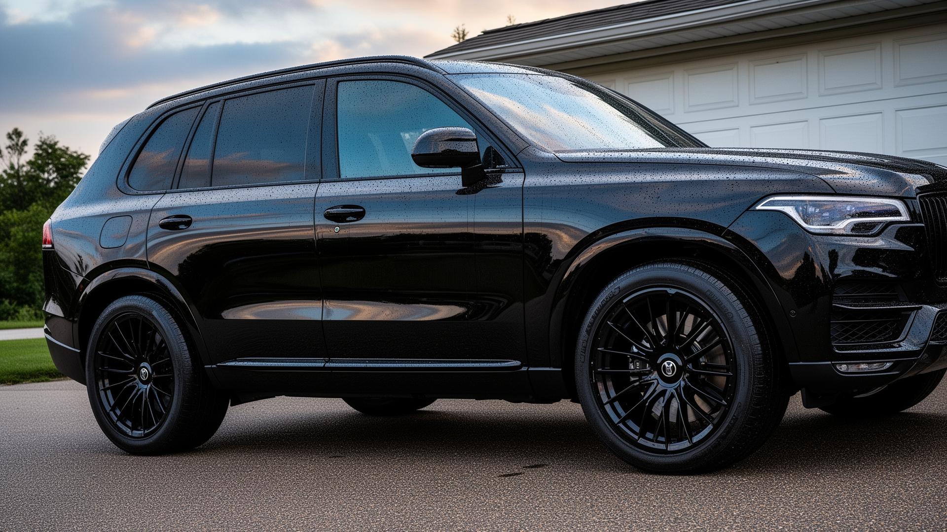 Vehicle after detailing